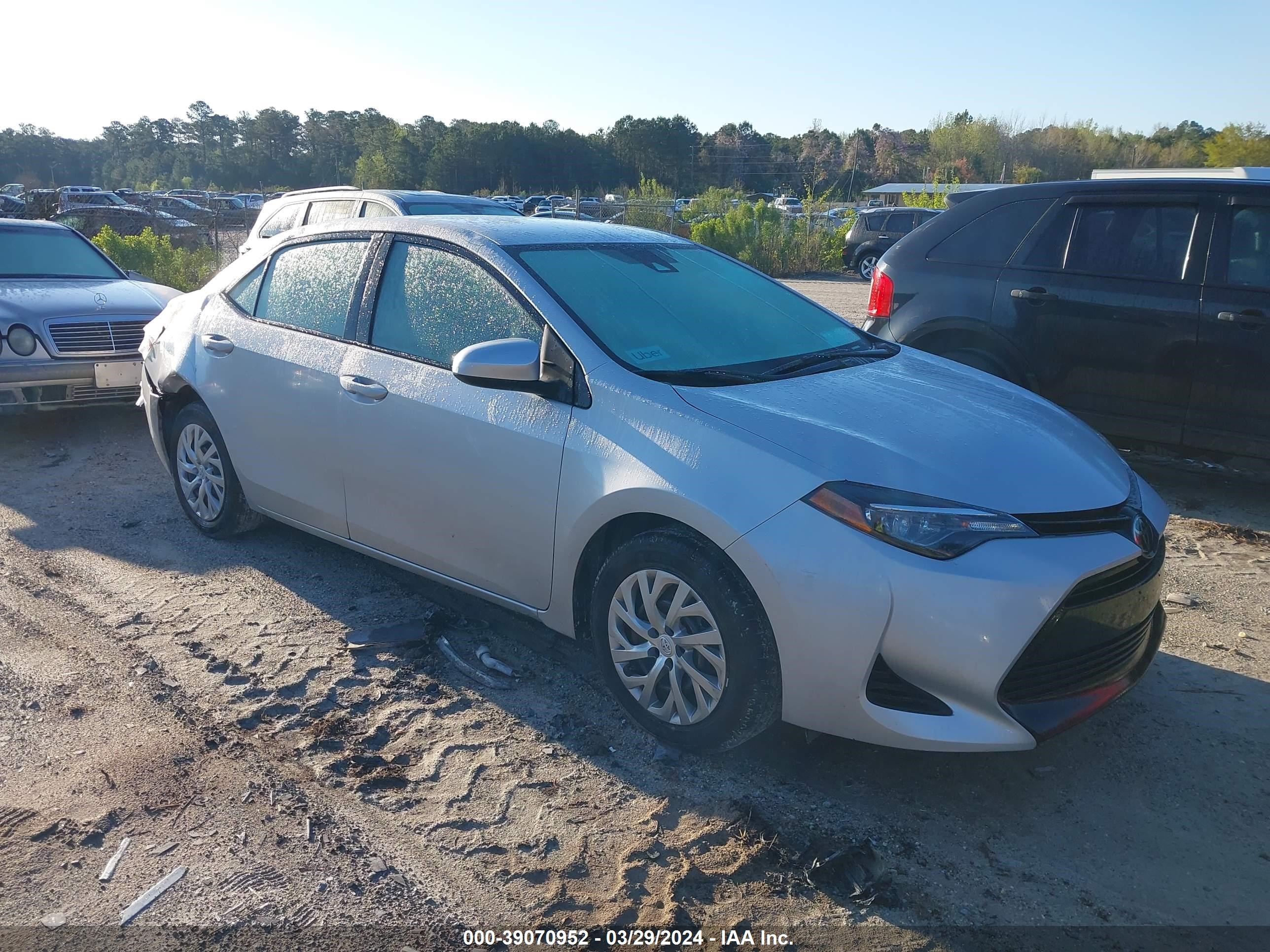 TOYOTA COROLLA 2019 2t1burhe9kc187331