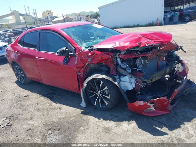 TOYOTA COROLLA 2019 2t1burhe9kc191556