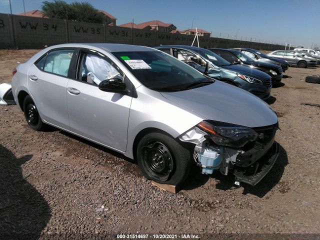 TOYOTA COROLLA 2019 2t1burhe9kc199219