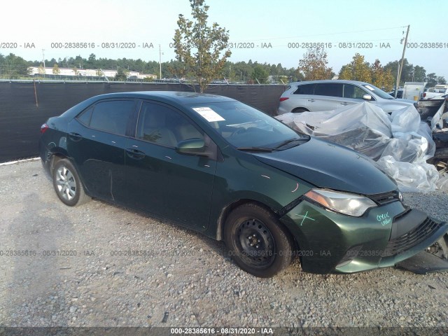 TOYOTA COROLLA 2014 2t1burhexec000487