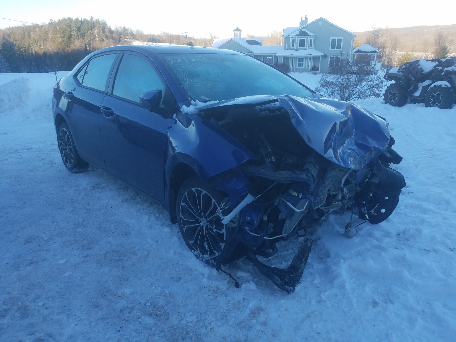 TOYOTA COROLLA L 2014 2t1burhexec080552