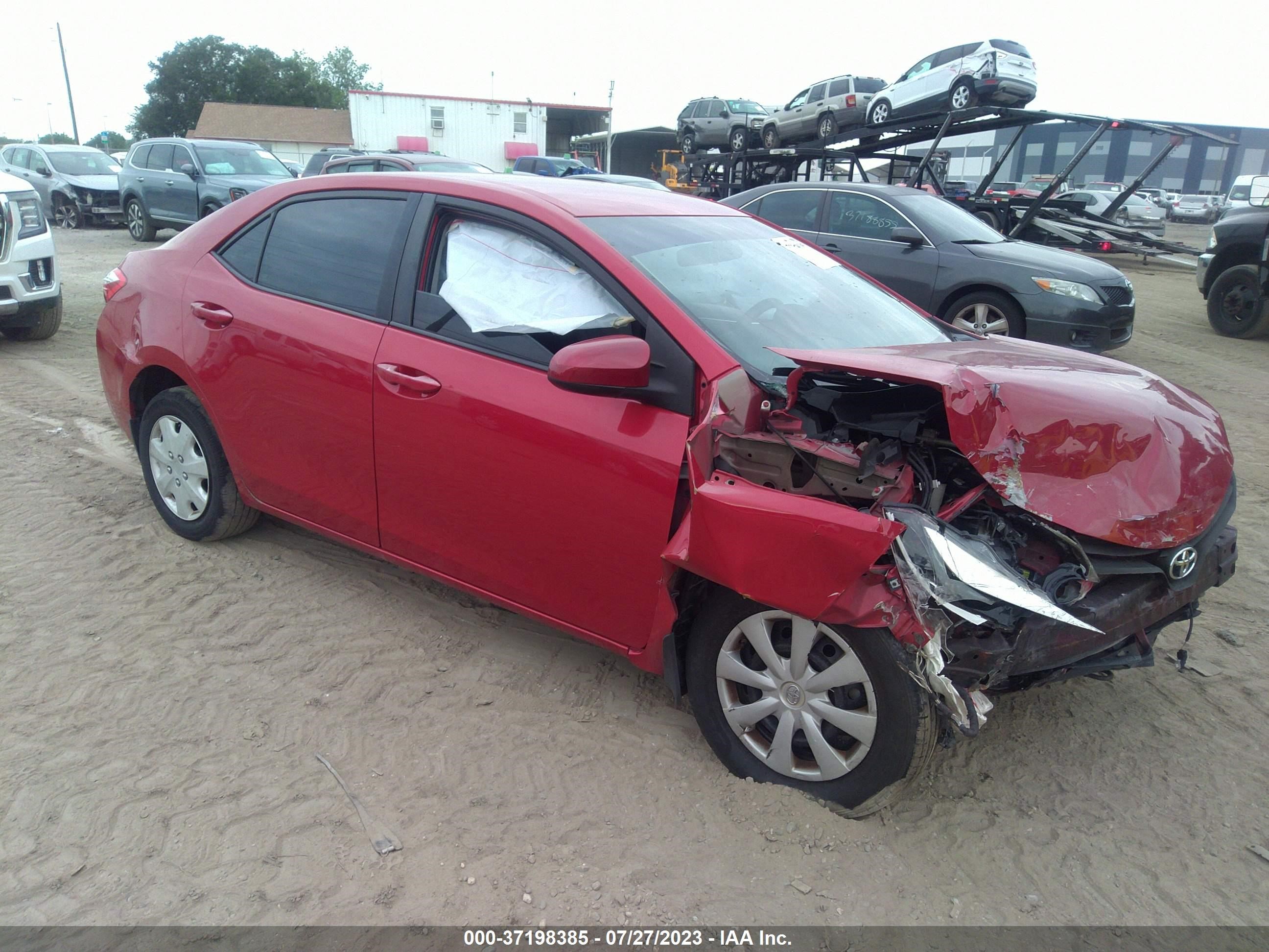 TOYOTA COROLLA 2014 2t1burhexec126882