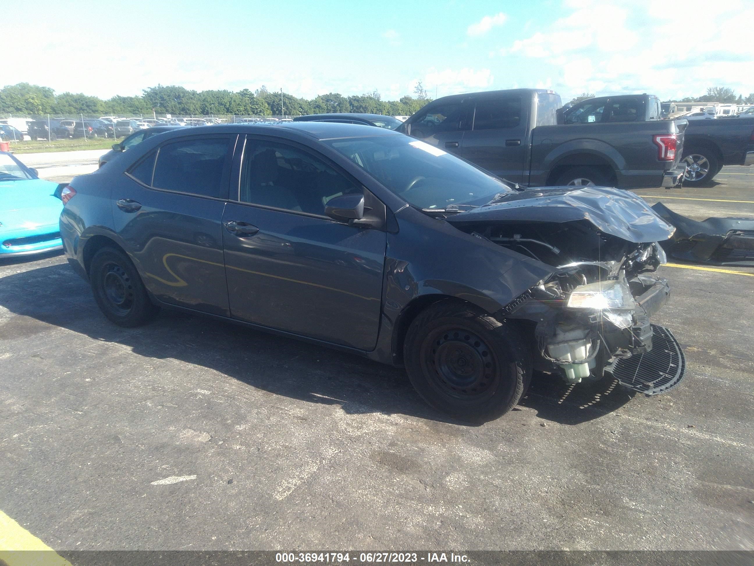 TOYOTA COROLLA 2014 2t1burhexec127501