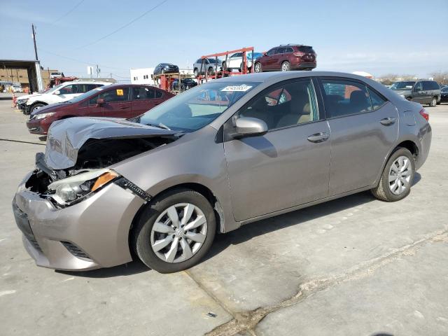 TOYOTA COROLLA L 2014 2t1burhexec171272