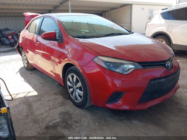 TOYOTA COROLLA 2014 2t1burhexec177962