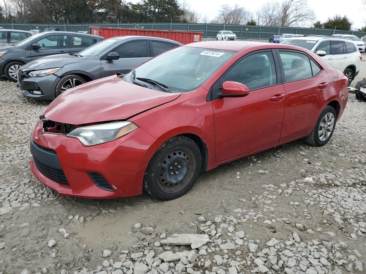 TOYOTA COROLLA 2014 2t1burhexec206943