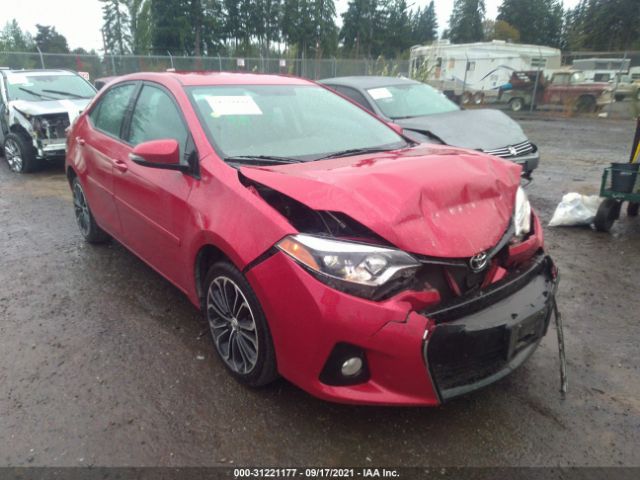 TOYOTA COROLLA 2015 2t1burhexfc248126