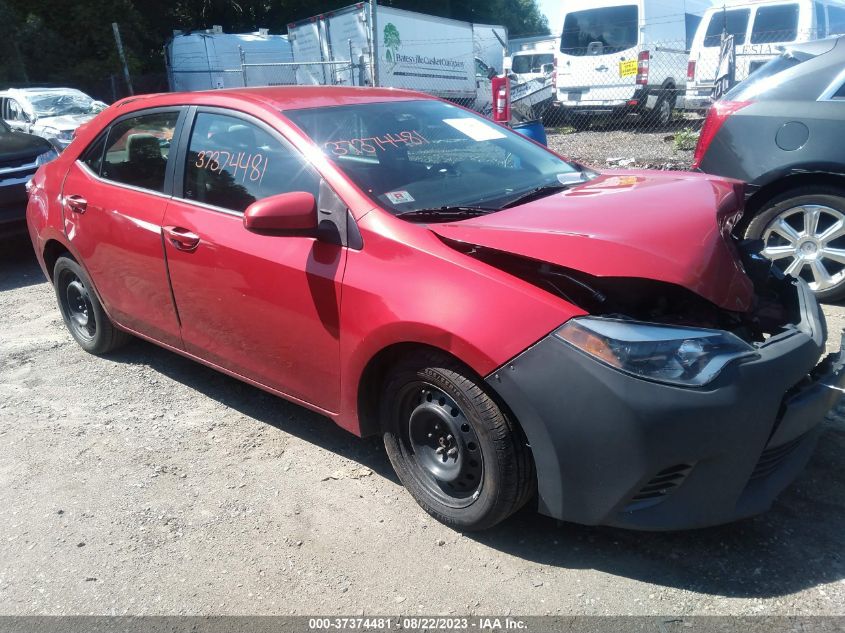 TOYOTA COROLLA 2015 2t1burhexfc249759