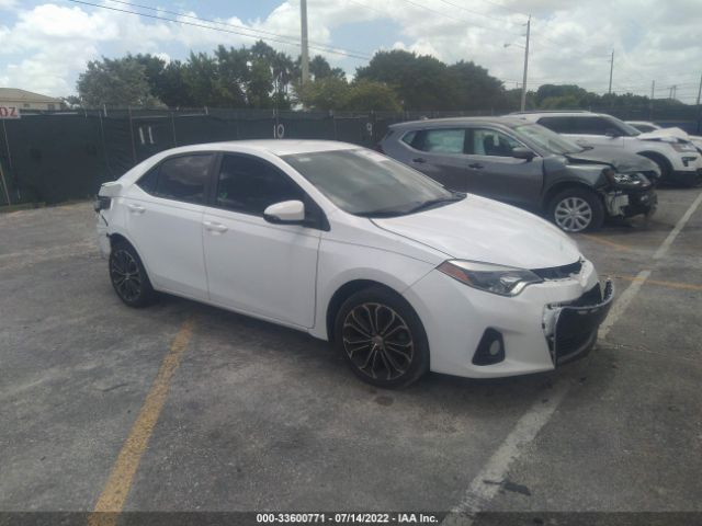 TOYOTA COROLLA 2015 2t1burhexfc274905