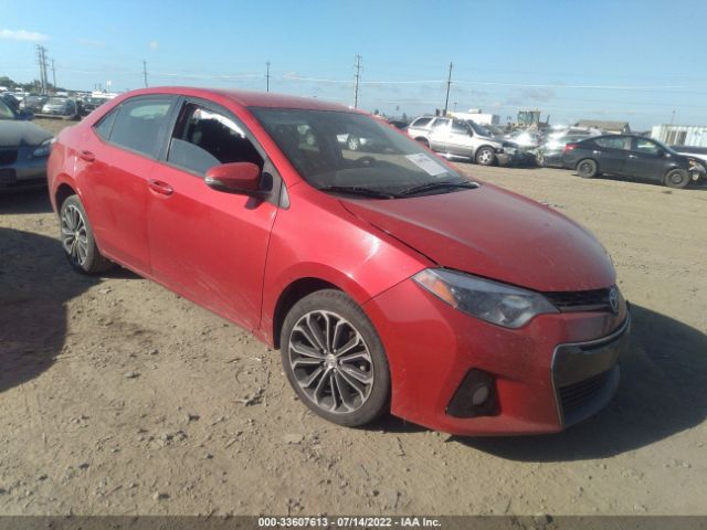 TOYOTA COROLLA 2015 2t1burhexfc288223