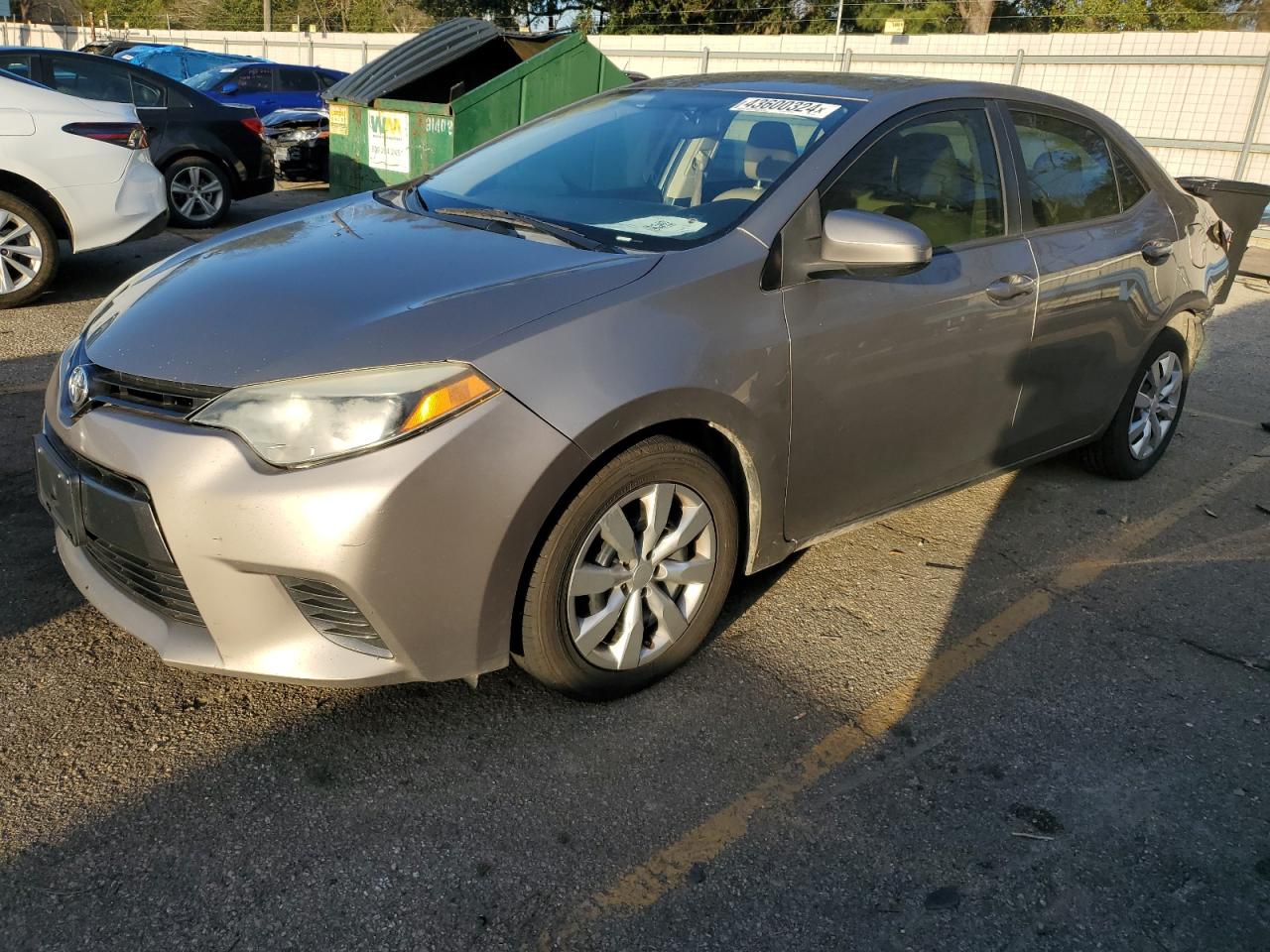 TOYOTA COROLLA 2015 2t1burhexfc300130