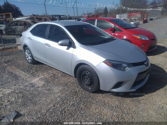 TOYOTA COROLLA 2015 2t1burhexfc305652