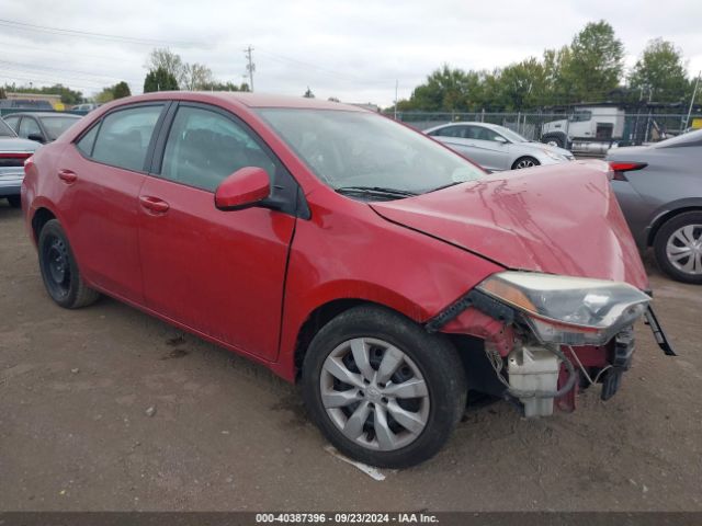 TOYOTA COROLLA 2015 2t1burhexfc310768