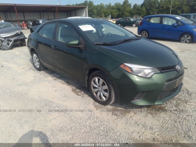 TOYOTA COROLLA 2015 2t1burhexfc323097