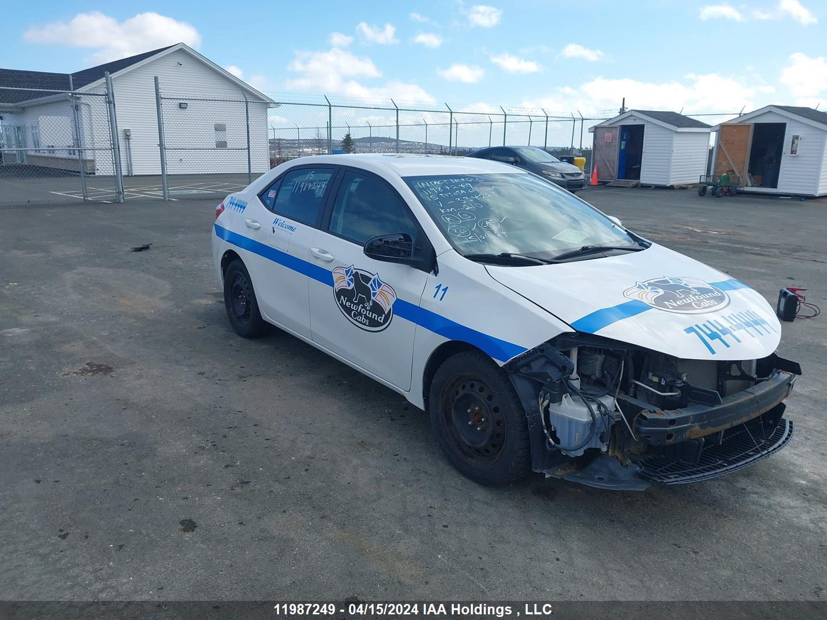 TOYOTA COROLLA 2015 2t1burhexfc334228