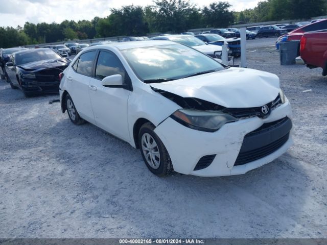 TOYOTA COROLLA 2015 2t1burhexfc334245