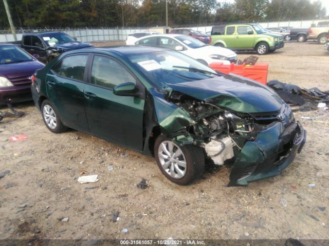 TOYOTA COROLLA 2015 2t1burhexfc338943