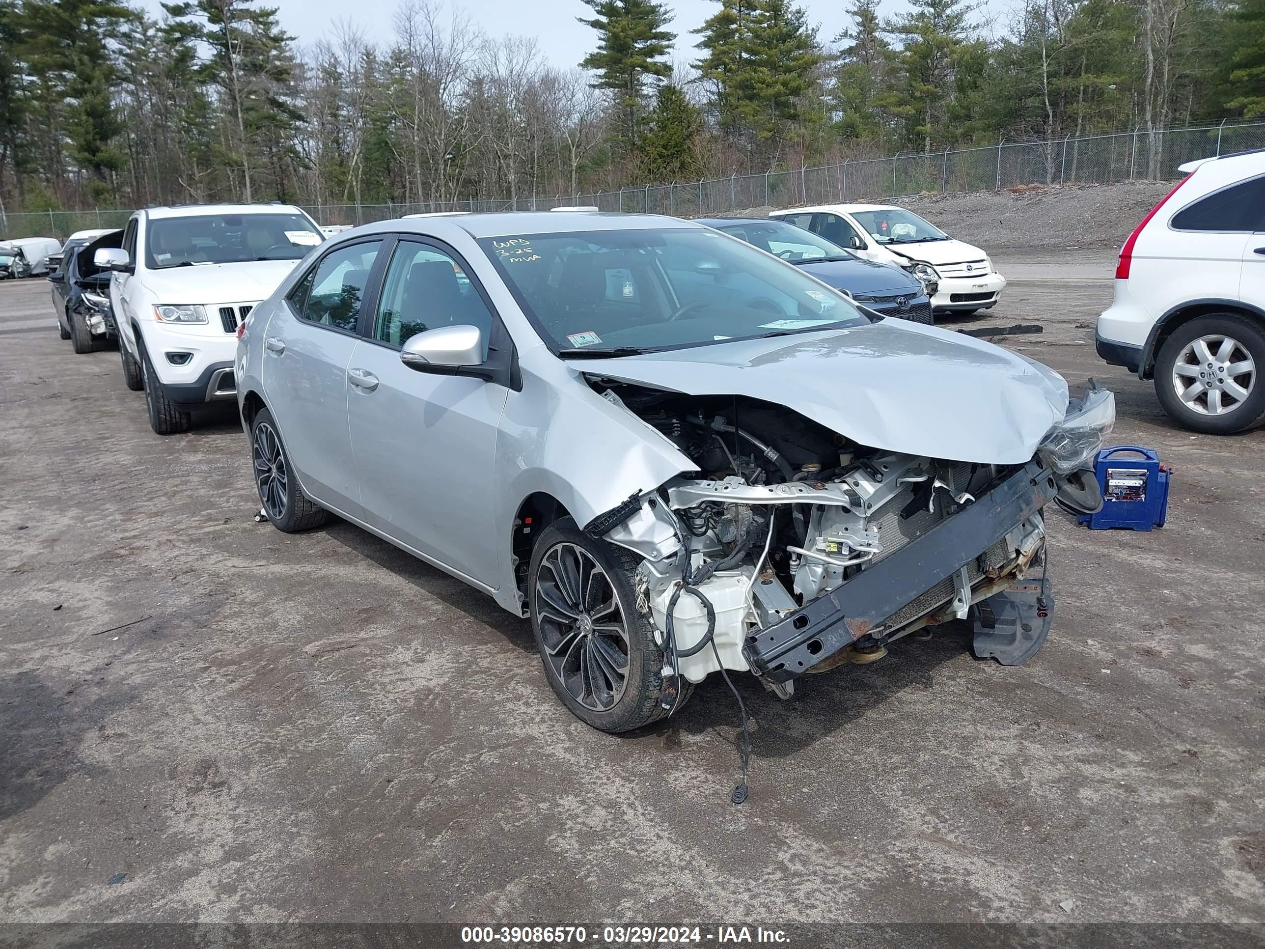 TOYOTA COROLLA 2015 2t1burhexfc367844