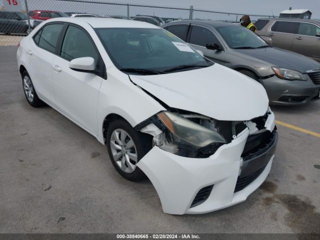 TOYOTA COROLLA 2015 2t1burhexfc373076