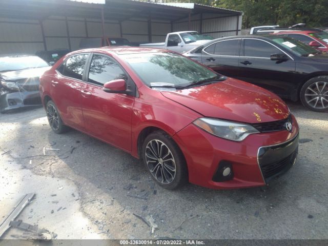 TOYOTA COROLLA 2015 2t1burhexfc378522