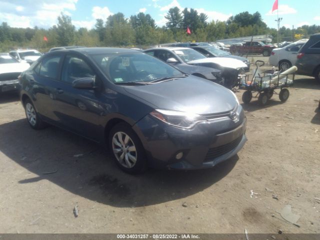 TOYOTA COROLLA 2015 2t1burhexfc391514