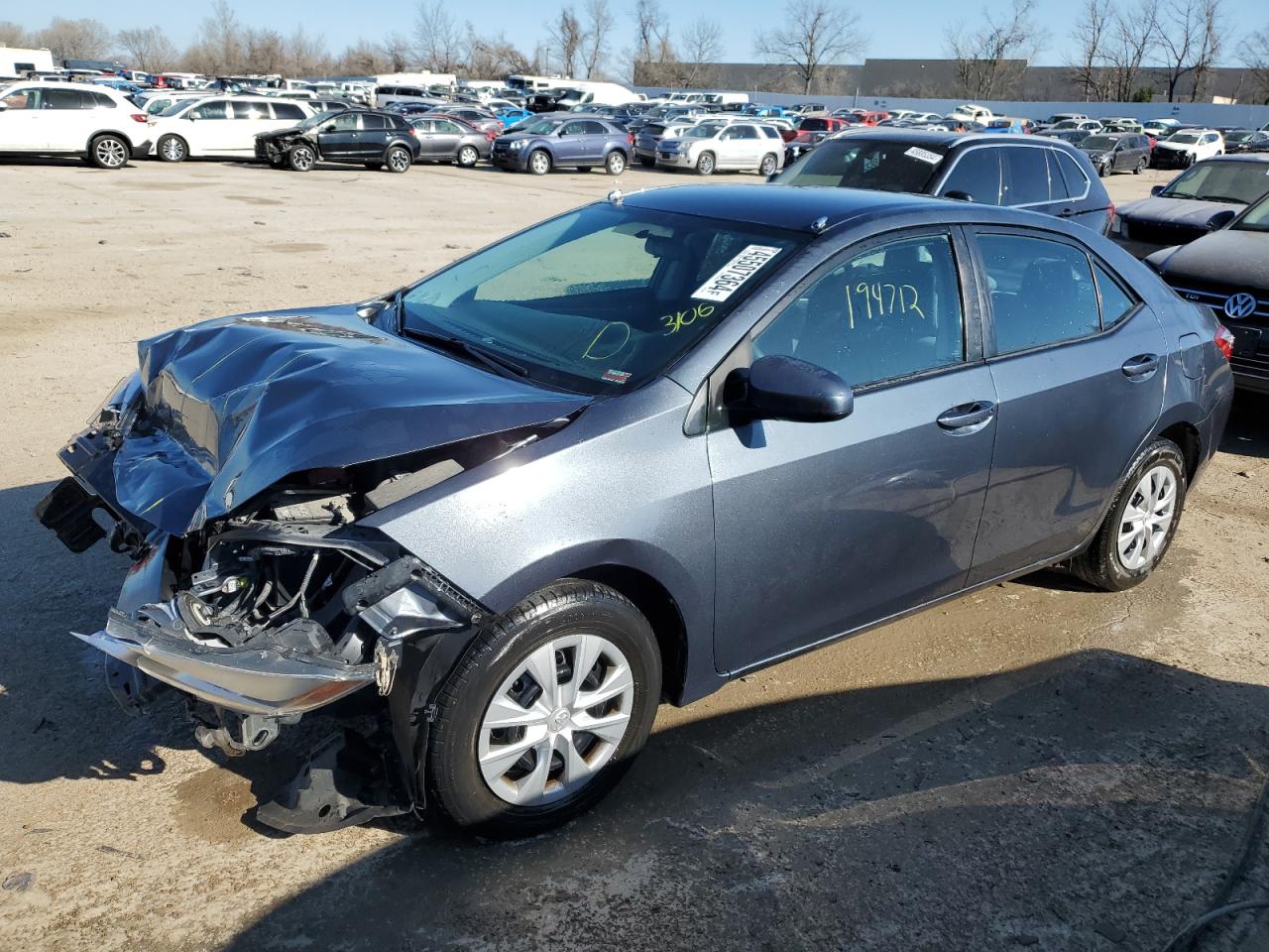 TOYOTA COROLLA 2015 2t1burhexfc405234