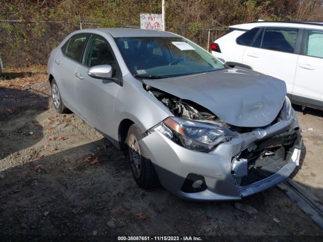 TOYOTA COROLLA 2015 2t1burhexfc416508