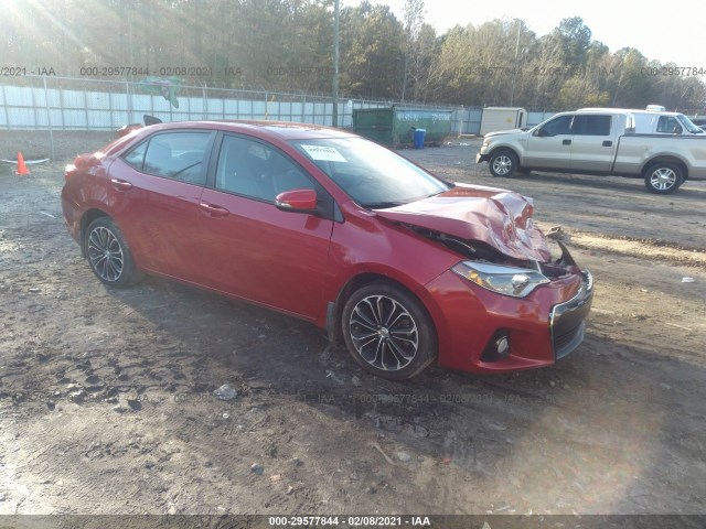 TOYOTA COROLLA 2015 2t1burhexfc421482