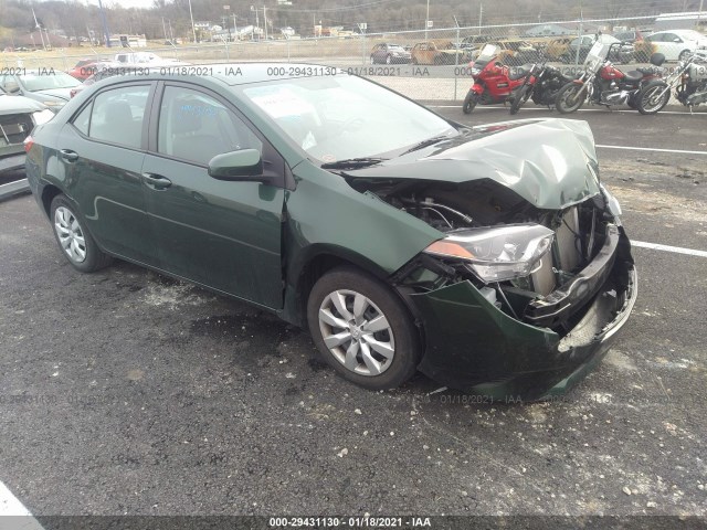 TOYOTA COROLLA 2015 2t1burhexfc444325