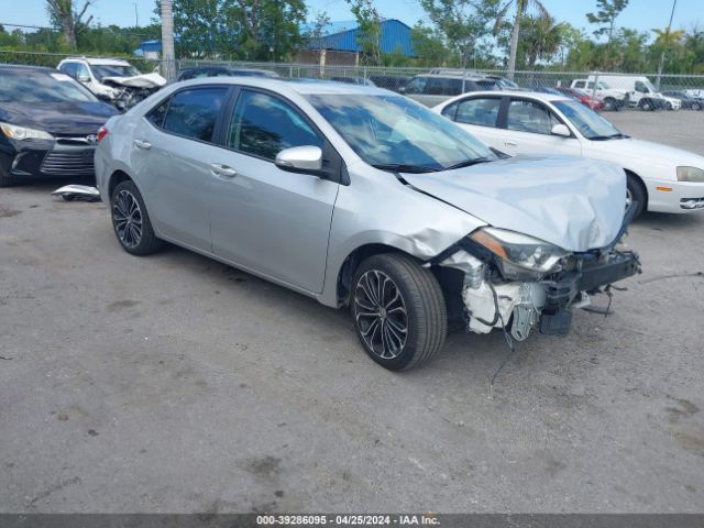 TOYOTA COROLLA 2015 2t1burhexfc480838