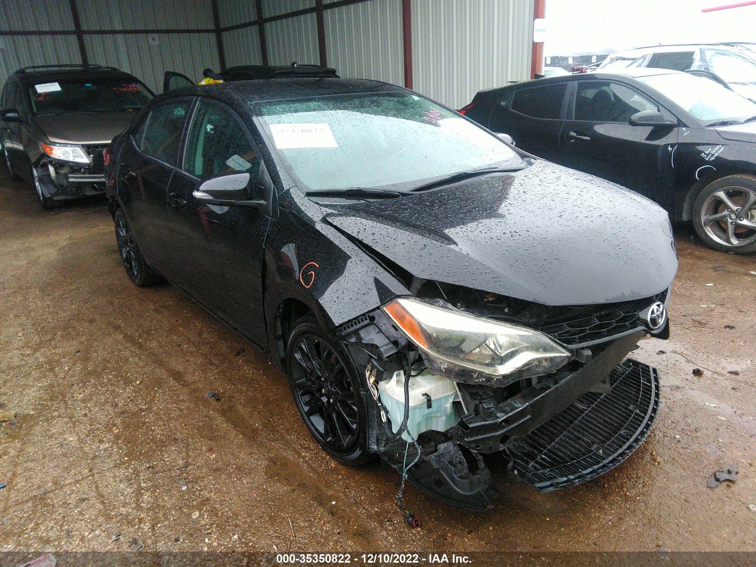 TOYOTA COROLLA L 2016 2t1burhexgc493526