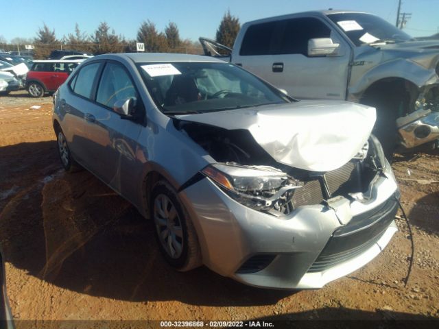 TOYOTA COROLLA 2016 2t1burhexgc500877