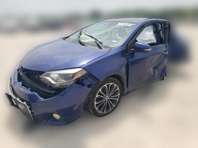 TOYOTA COROLLA 2016 2t1burhexgc502077