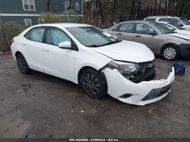 TOYOTA COROLLA 2016 2t1burhexgc513855