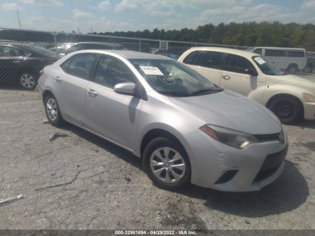 TOYOTA COROLLA 2016 2t1burhexgc526878