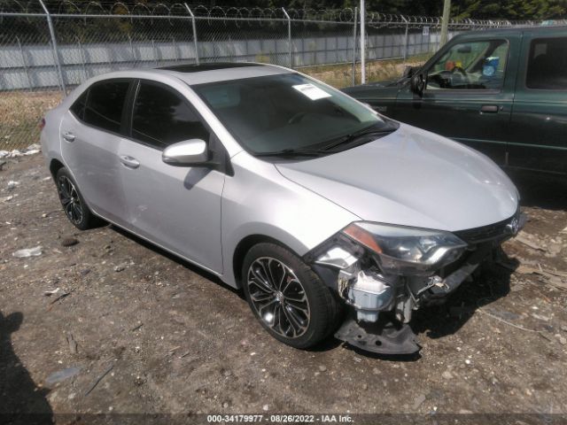 TOYOTA COROLLA 2016 2t1burhexgc546743