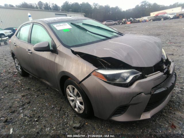 TOYOTA COROLLA 2016 2t1burhexgc546855