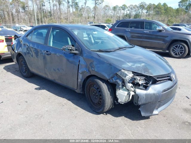 TOYOTA COROLLA 2016 2t1burhexgc554163