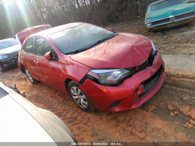 TOYOTA COROLLA 2016 2t1burhexgc563364