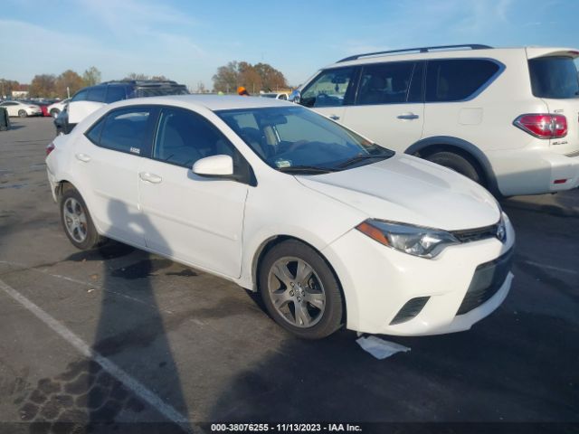 TOYOTA COROLLA 2016 2t1burhexgc571934