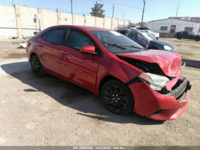 TOYOTA COROLLA 2016 2t1burhexgc595425