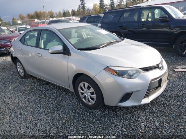 TOYOTA COROLLA 2016 2t1burhexgc597045