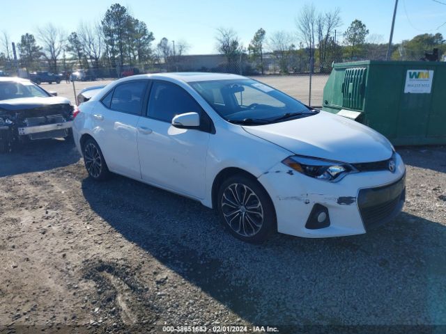 TOYOTA COROLLA 2016 2t1burhexgc601417