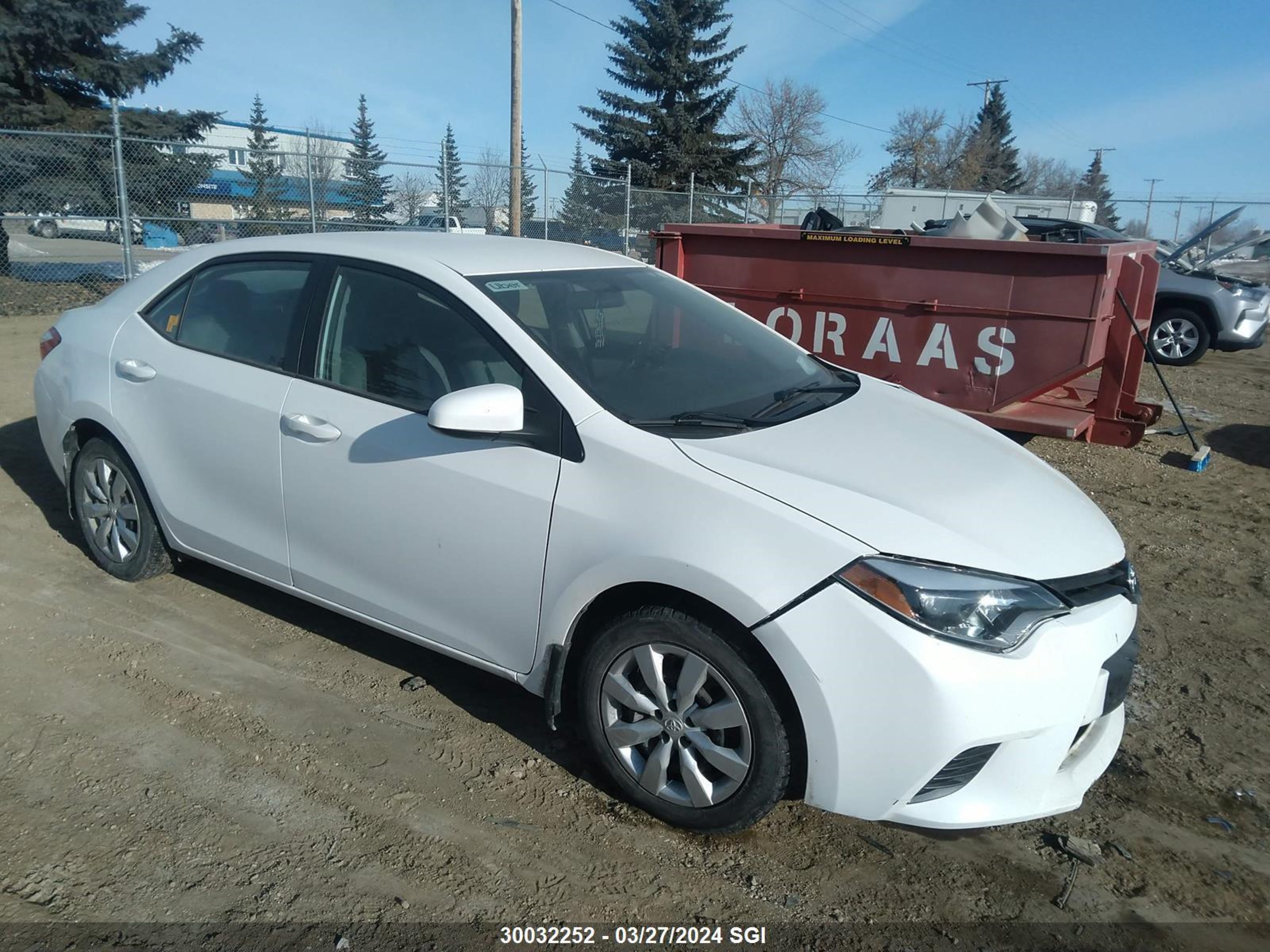 TOYOTA COROLLA 2016 2t1burhexgc602664