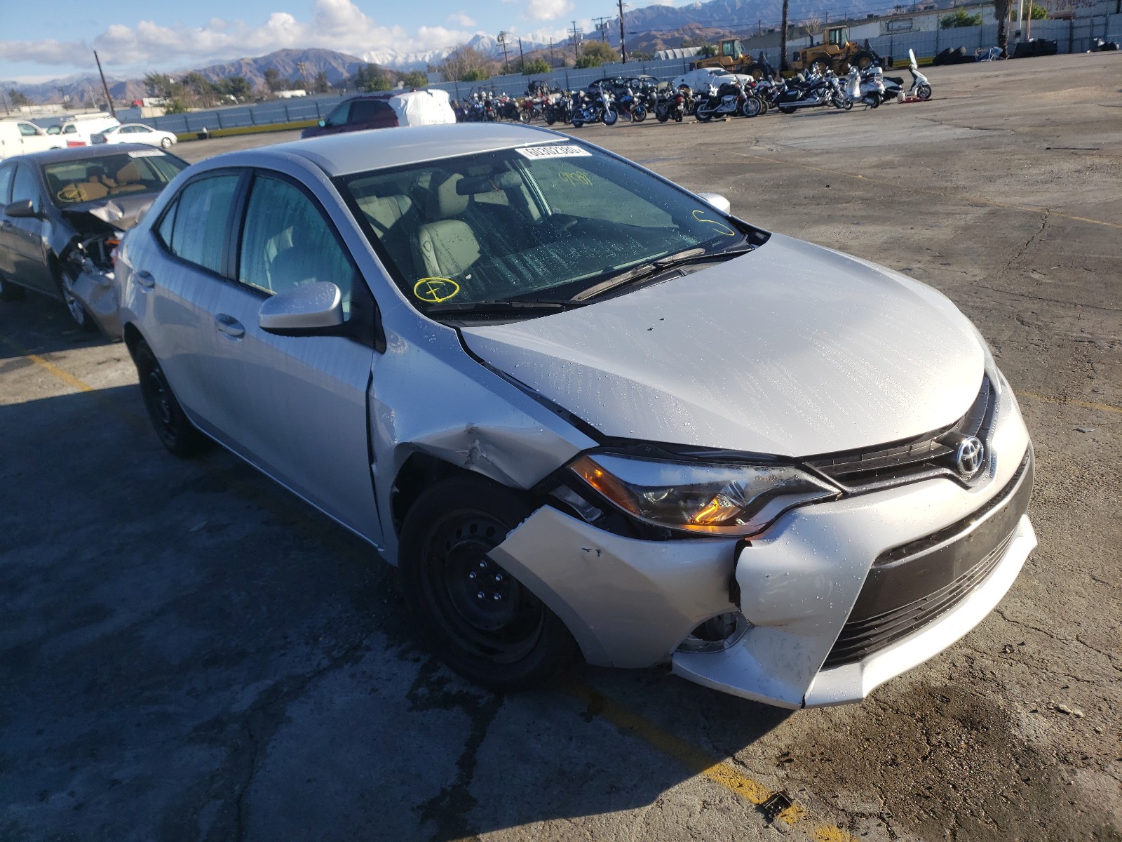 TOYOTA COROLLA L 2016 2t1burhexgc604155