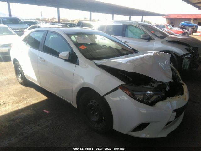 TOYOTA COROLLA 2016 2t1burhexgc614958