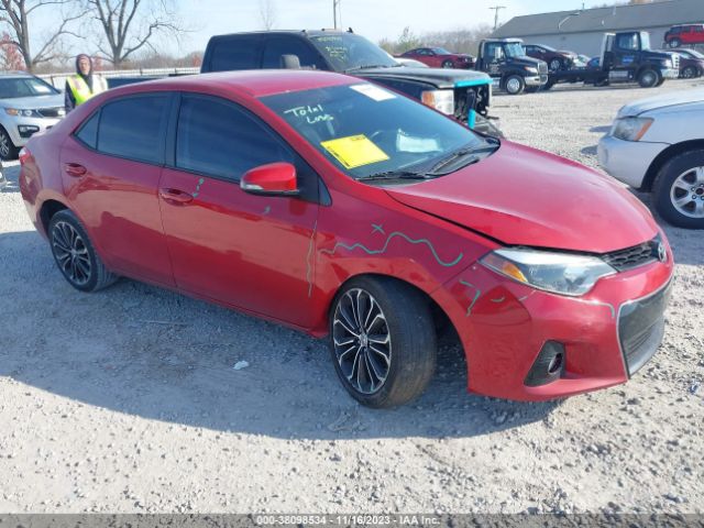 TOYOTA COROLLA 2016 2t1burhexgc616709