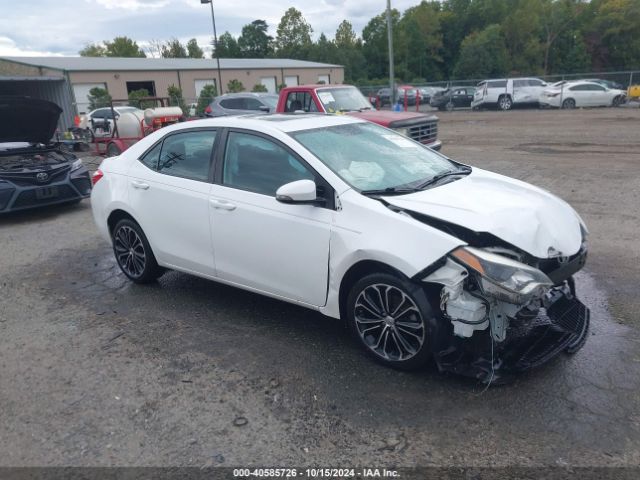 TOYOTA COROLLA 2016 2t1burhexgc626625