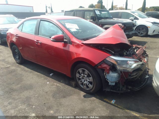 TOYOTA COROLLA 2016 2t1burhexgc647085