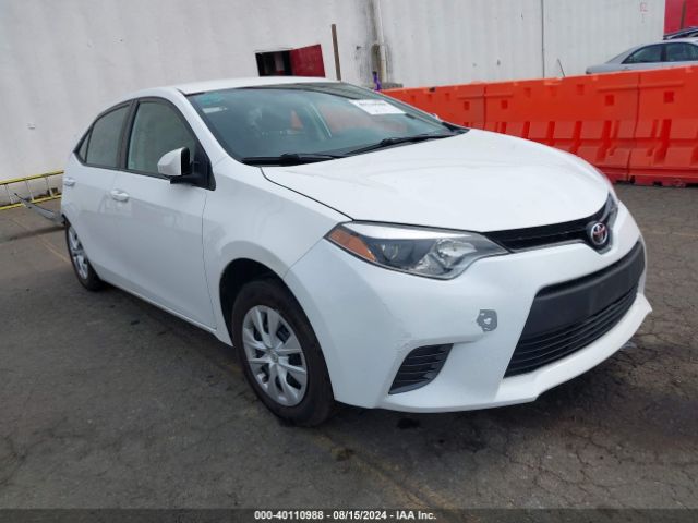 TOYOTA COROLLA 2016 2t1burhexgc655851